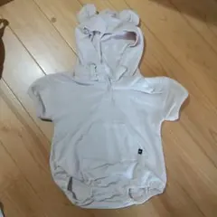 フタフタくまさんロンパース