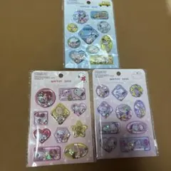 スヌーピー　ウォーターシール　３枚