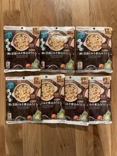 和光堂GLOBAL鯛と豆腐のみそ煮込みうどん 7袋のサムネイル
