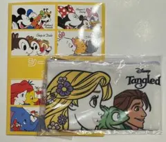 ディズニーキャラクター シークレットポーチ フラット塔の上のラプンツェル