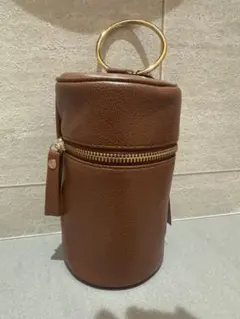 【新品未使用】ELENDEEK ブラウン　スツールバッグ