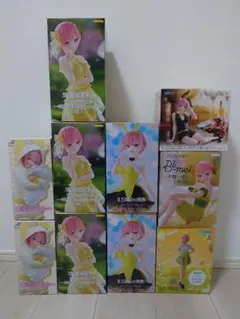 五等分の花嫁 プライズフィギュア10体セット - メルカリ