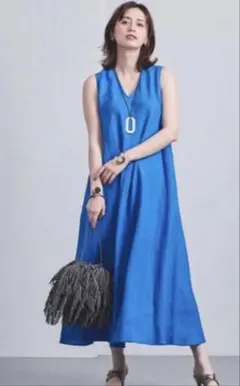 UNITED ARROWS リネンワンピース