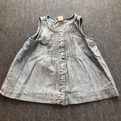 baby GAP デニムワンピース ノースリーブのサムネイル