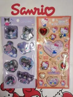 ハローキティ　クロミシール2枚セット