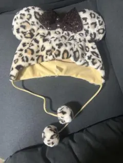 ディズニー2025ヒョウ柄ファンキャップ