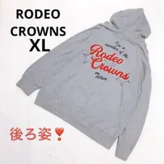 ロデオクラウンズ スウェット パーカー フーディー ゆるだぼ 大きいサイズ XL
