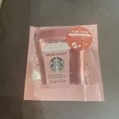 スタバ　SAKURA 2026 ミニポーチギフト ピンク