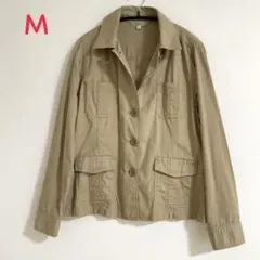 ☆美品☆ レディース 薄手 ジャケット ベージュ Mサイズ