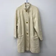 VERSATILE イタリア　ウール　アンゴラ　カシミヤ　ロングコート　は7