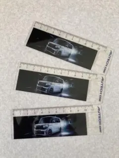 新型ルークス プラスチック定規しおり