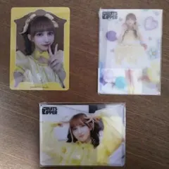 FRUITS ZIPPER 早瀬ノエル クリアカード 3枚セット