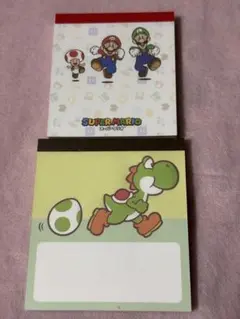 メモ帳 スーパーマリオ 他