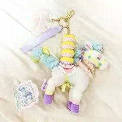 ユニータ econeco バッグチャーム ぬいぐるみ キーホルダー(タグ付き)