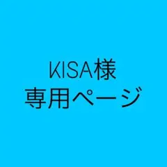 KISA様専用ページ