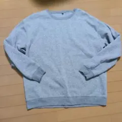 ☆大きいサイズ☆グレー 3XL スウェットシャツ 使用感あります。毛玉あります。