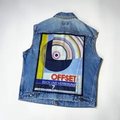 70s Levi’s 70505 usa製 カットオフ デニムベスト バウハウスのサムネイル