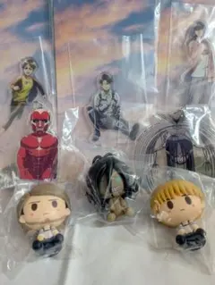☆新品未開封☆ １番くじ　進撃の巨人グッズ　8点のサムネイル