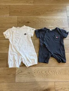 Fruit of the Loom ベビー ロンパース 2枚セットのサムネイル