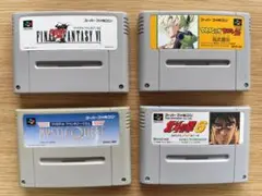 スーパーファミコン ゲーム4本セット ファイナルファンタジーUSA　等動作確認