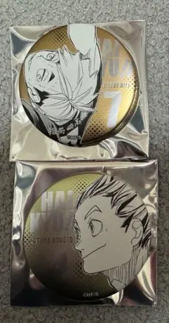 ハイキュー　デコレクション缶バッジ　第3弾　宮侑　木兎光太郎　2点セット