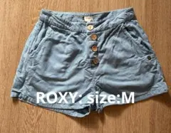 ROXY ショートパンツ ブルー M