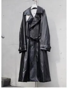 美品★シンヤコズカ SHINYA KOZUKA トレンチコート ロング丈 残り1点】SHINYAKOZUKA / TRENCH -KHAKI- | YURAGI