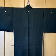 喪服　夏用　絽　紋入り　五つ紋　手縫い　告別式　リメイク