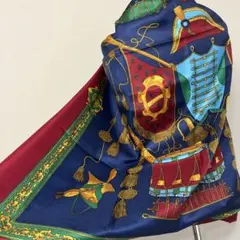美品ヴィンテージ⚫︎HERMES/エルメス シルクカレ90スカーフ