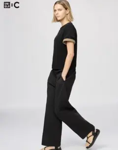 ユニクロCスウェットストレートパンツ