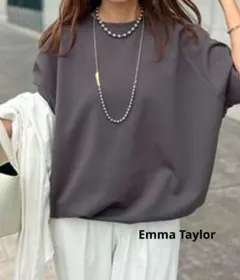Emma Taylor エマテイラー ライトダンボールドロストヘム プルオーバーのサムネイル