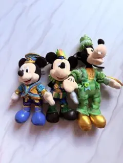 ぬいぐるみバッジ ぬいば ディズニー ミッキー グーフィー キャラクター バッジ