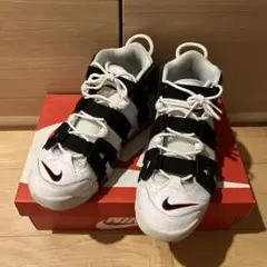 【27.5】NIKE AIR MORE UPTEMPO WHITE BLACK