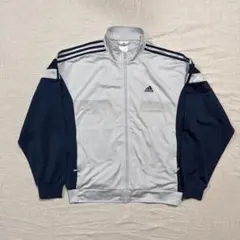 アディダスadidas古着トラックジャケットベロア刺繍パフォーマンス 