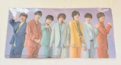 【新品未使用】なにわ男子 クリアファイル