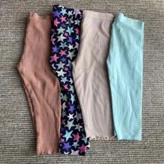 ZARA GAP H&M ベビー レギンス 4点セット