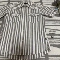 MORGAN HOMME 半袖シャツ　Mサイズのサムネイル