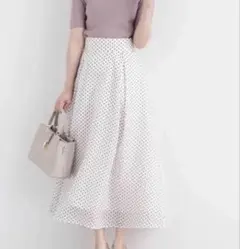PROPORTION BODY DRESSING オーガンタックフレアスカートのサムネイル