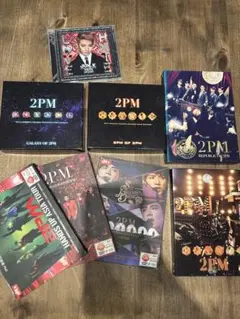 2PM DVD まとめ売り 2pm まとめ売り 9枚！ライブDVD Blu-ray 2pm まとめ売り 9枚