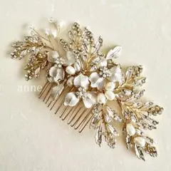 ANNAN WEDDING 花モチーフ ヘッドドレス - メルカリ