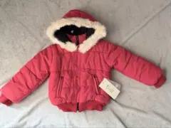 ファー付きダウンコート 90cm