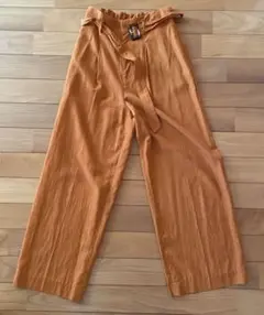 ロートレアモン　LAUTREAMONT ワイドパンツ ベルト付き