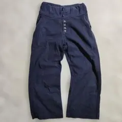 キャピタル ヌーベルパンツ デニム S ネイビー 紺 綿100% ワイドパンツのサムネイル