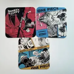 ONEPIECE ワンピース アートコースター 第5弾 ルフィ4枚セット - メルカリ