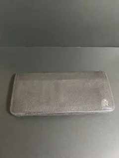 ダンヒル　黒 レザー 長財布 カードポケット6