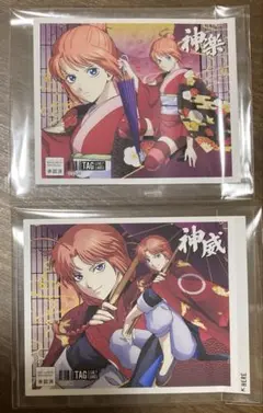 新劇場版銀魂 -吉原大炎上-オリジナルラベル缶新規描き下ろし神威神楽2点セット