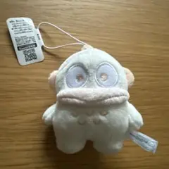 サンリオ　ハンギョドン　パステルカラーマスコット　白　ホワイト