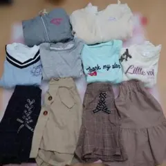 新品未使用入　トレーナー スカパン 秋冬物 10着 まとめ売り サイズ160