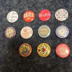 E-girls 缶バッチ