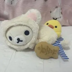 コリラックマ＆キイロイトリ　ぬいぐるみ